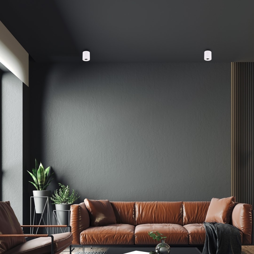 Foco BIMA 1xGU10/25W/230V redondo branco