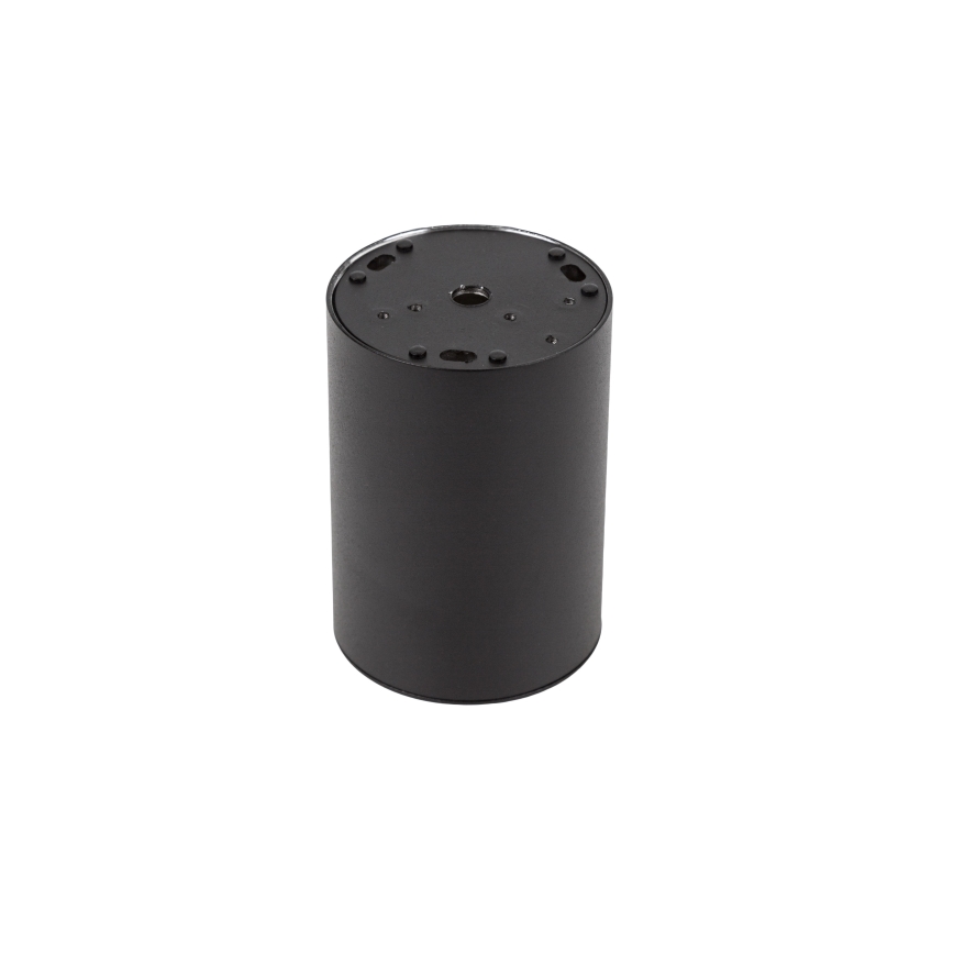 Foco CHLOE 1xGU10/35W/230V redondo preto/dourada