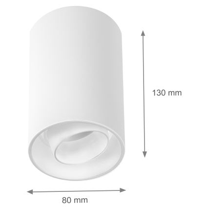 Foco CHLOE 1xGU10/50W/230V branco