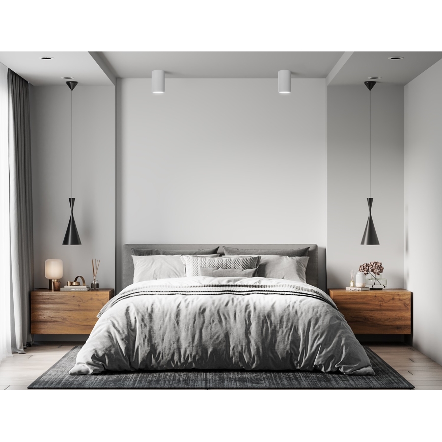 Foco CLEO 1xE27/24W/230V cinzento