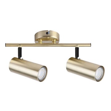 Foco COLLY 2xGU10/15W/230V dourada