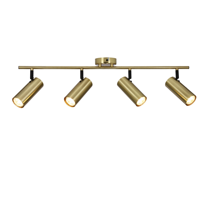 Foco COLLY 4xGU10/15W/230V dourada