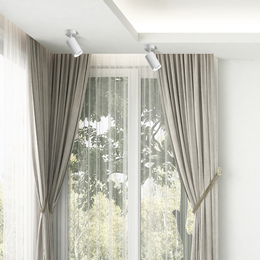 Foco de casa de banho TURYN 1xGU10/10W/230V IP44 branco