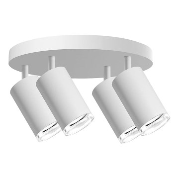 Foco de casa de banho TURYN 4xGU10/10W/230V IP44 branco