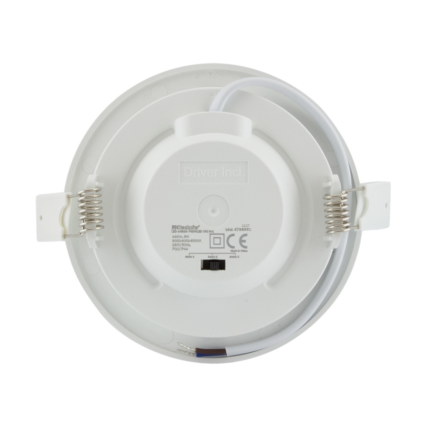 Foco de encastrar de casa de banho LED LED/6W/230V 3000/4000/6000K IP44