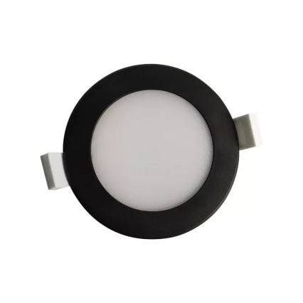 Foco de encastrar de casa de banho LED LED/7W/230V 4000K preto IP44