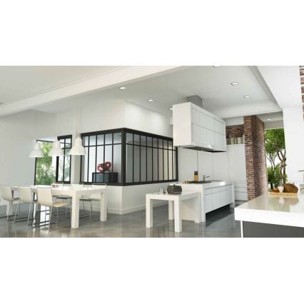 Foco de encastrar de casa de banho LED VEGA LED/18W/230V 3800K 22,5 cm IP44