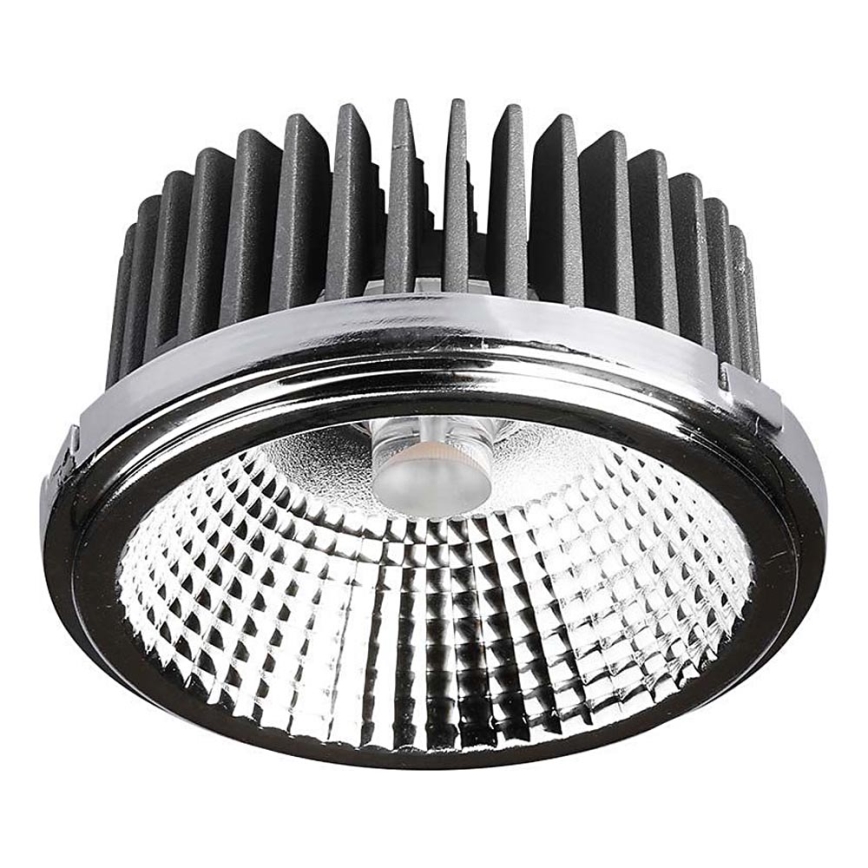 Foco de encastrar LED/20W/230V 6400K 40°/20° diâmetro 11 cm cromado brilhante