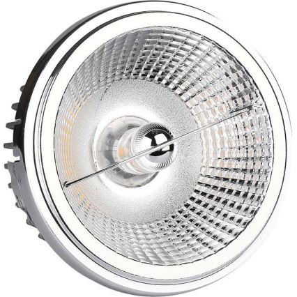 Foco de encastrar LED/20W/230V 6400K 40°/20° diâmetro 11 cm cromado brilhante