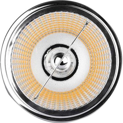Foco de encastrar LED/20W/230V 6400K 40°/20° diâmetro 11 cm cromado brilhante