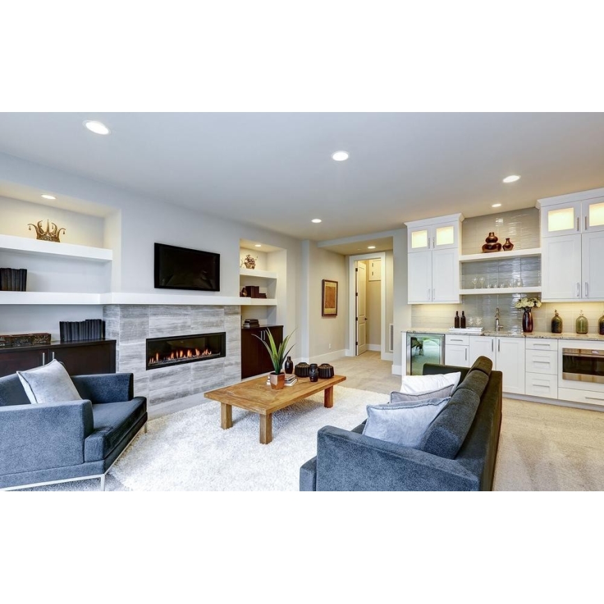 Foco de encastrar LED ALGINE 2em1 LED/18W/230V 3000K