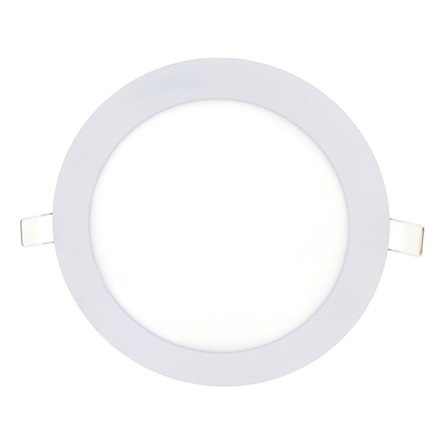 Foco de encastrar LED CIRCLE LED/15W/230V 6500K diâmetro 18,8 cm branco