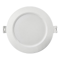 Foco de encastrar LED CIRCLE LED/6W/230V 4000K diâmetro 12 cm branco