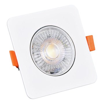 Foco de encastrar LED com regulação KENT LED/3/5/7W/230V 3000/4000/6000K 9x9 cm branco
