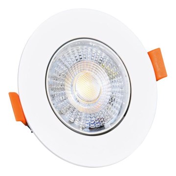 Foco de encastrar LED com regulação ZITA LED/3/5/7W/230V 3000/4000/6000K diâmetro 9 cm branco