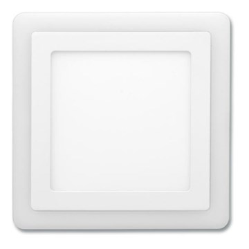 Foco de encastrar LED DUO LED/12W/230V + LED/4W