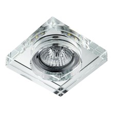 Foco de encastrar LED ELEGANT DOUBLE LIGHT 1xGU10/50W+LED/3W