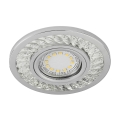 Foco de encastrar LED EYE 1xGU10/50W + LED/3W/230V
