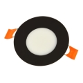 Foco de encastrar LED GERD LED/3W/230V 4000K preto