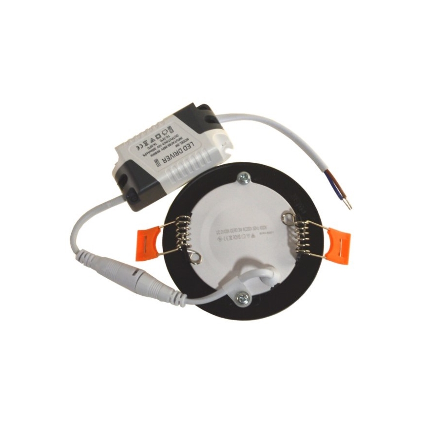 Foco de encastrar LED GERD LED/3W/230V 4000K preto