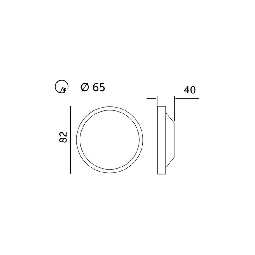 Foco de encastrar LED HALO LED/5W/230V 3000K