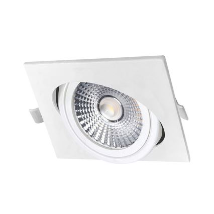 Foco de encastrar LED LED/18W/230V 3000K 11,5x11,5 cm branco