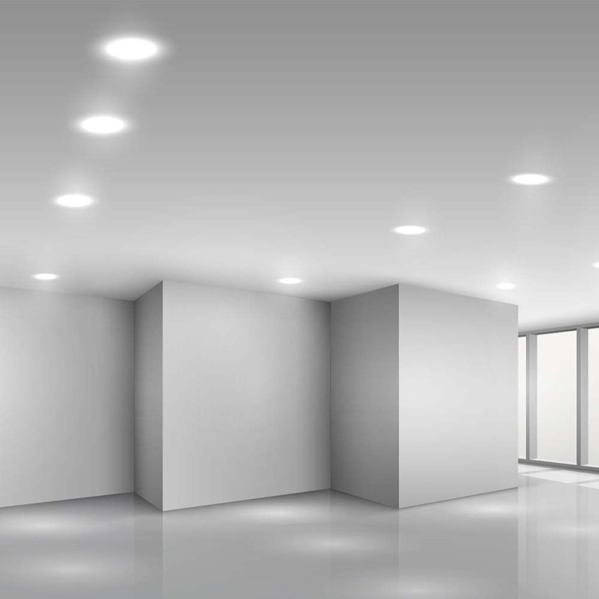 Foco de encastrar LED LED/24W/230V diâmetro 29,6 cm 4000K branco