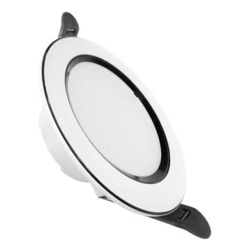 Foco de encastrar LED LED/7,5W/230V 4000K branco/preto