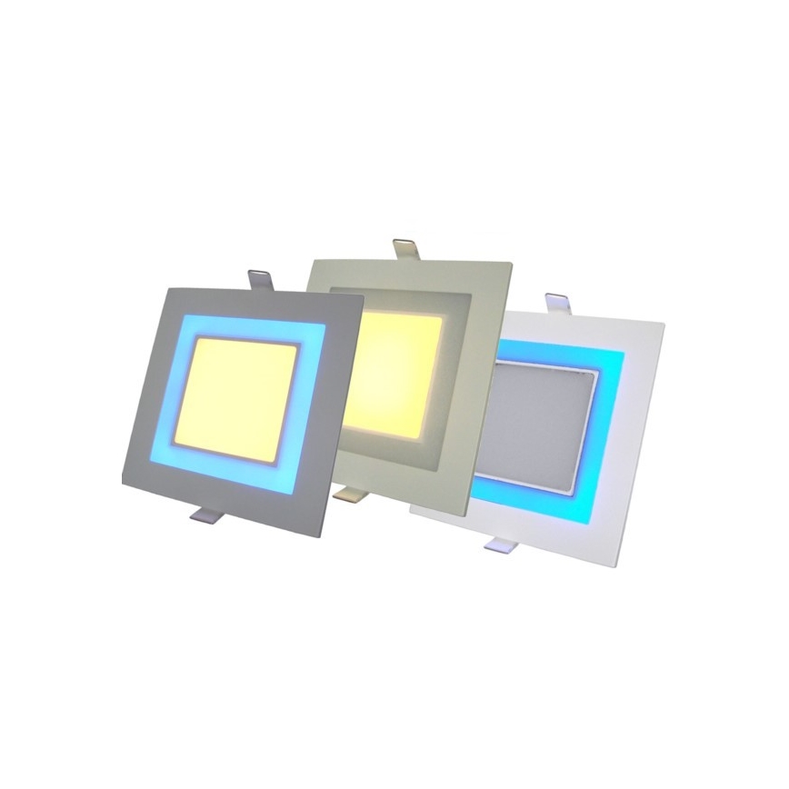 Foco de encastrar LED PELLO LED/6W/230V 4500K azul iluminação