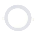 Foco de encastrar LED QTEC LED/18W/230V 6500K diâmetro 22 cm