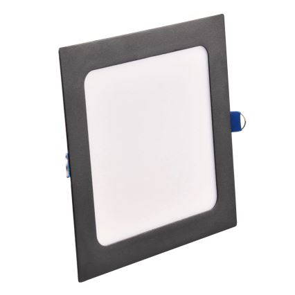 Foco de encastrar LED RIGEL LED/10W/230V 4000K 16,8x16,8 cm preto