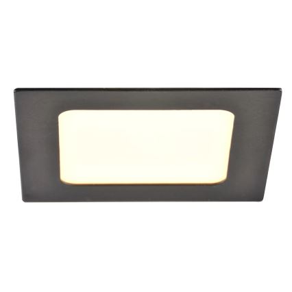 Foco de encastrar LED RIGEL LED/4,8W/230V 4000K 11,8x11,8 cm preto