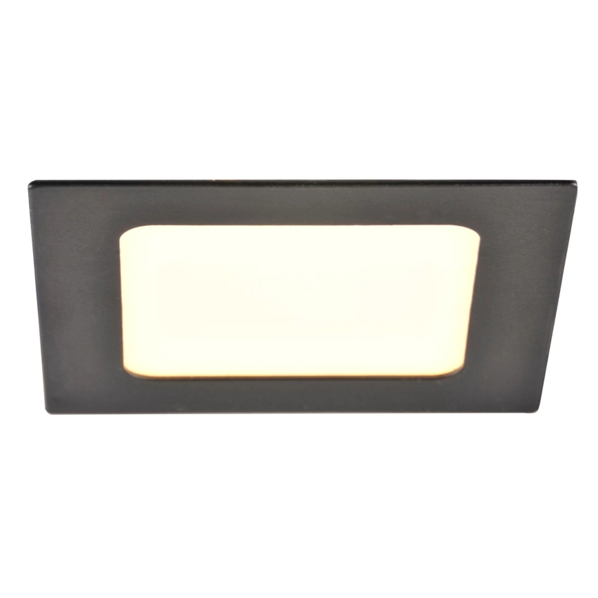 Foco de encastrar LED RIGEL LED/4,8W/230V 4000K 11,8x11,8 cm preto