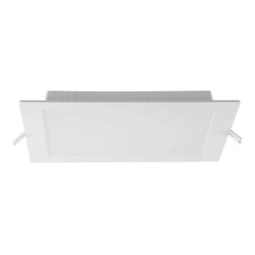 Foco de encastrar LED SAMSUNG CHIP LED/24W/230V 6500K 29,5x29,5 cm branco