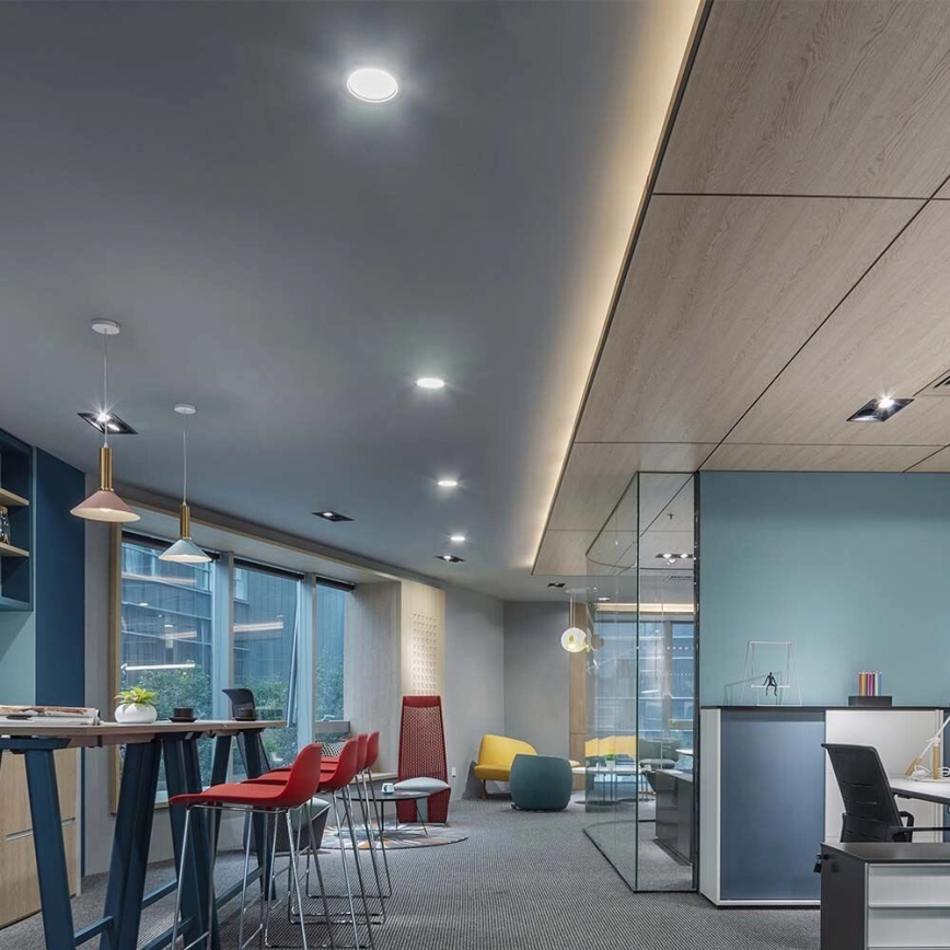 Foco de encastrar LED SAMSUNG CHIP LED/24W/230V 6500K diâmetro 29,4 cm branco