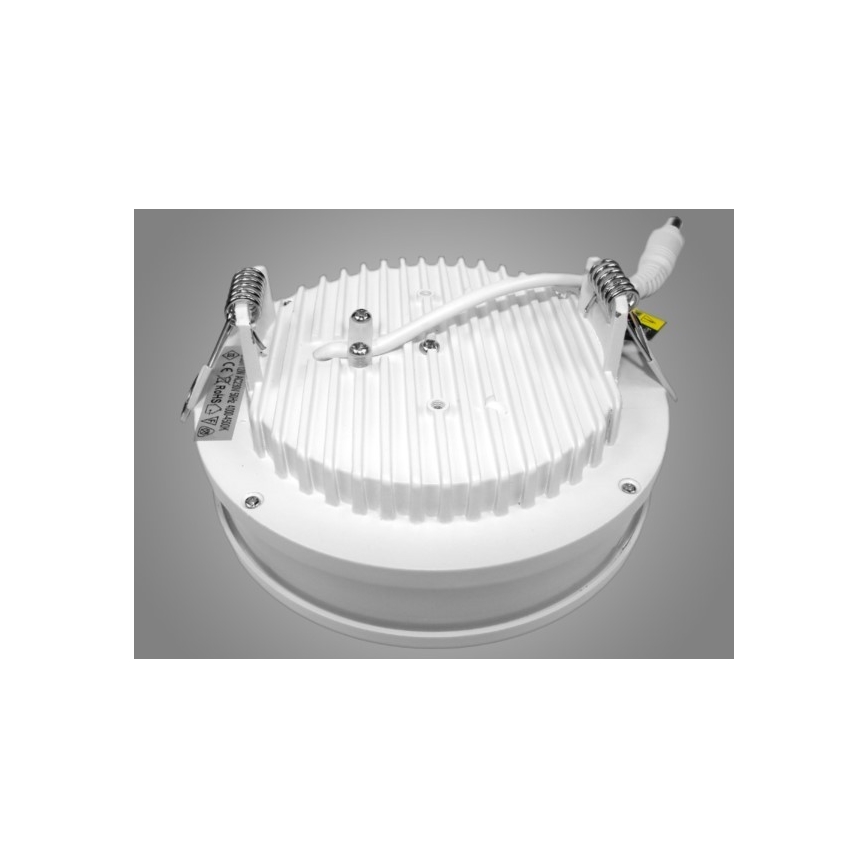 Foco de encastrar LED SLATER LED/12W/230V 4500K diâmetro 12 cm