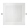 Foco de encastrar LED SQUARE LED/12W/230V 4000K 17x17 cm branco
