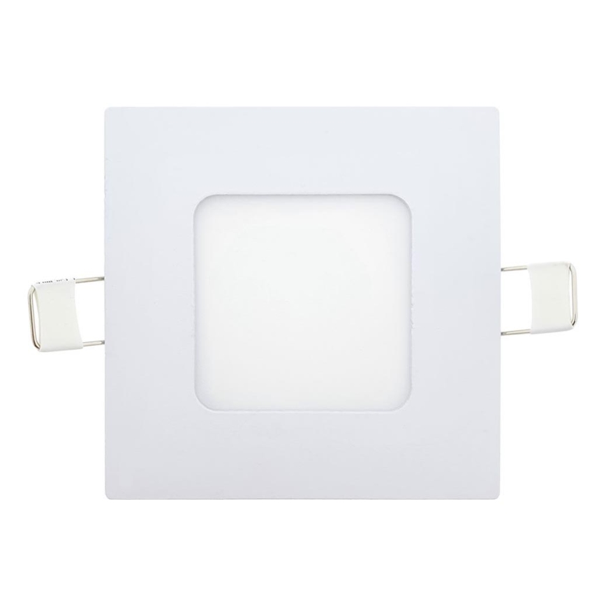 Foco de encastrar LED SQUARE LED/3W/230V 4200K 8,3x8,3 cm branco