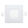 Foco de encastrar LED SQUARE LED/3W/230V 4200K 8,3x8,3 cm branco