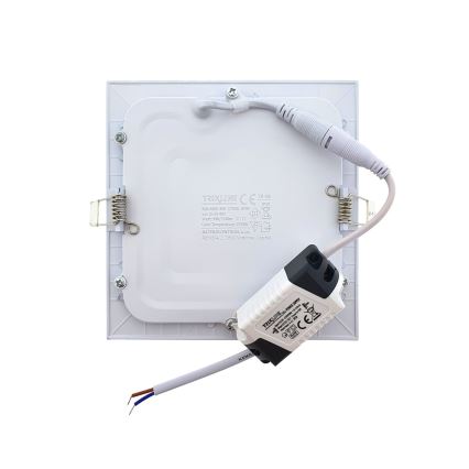 Foco de encastrar LED SQUARE LED/9W/230V 2700K