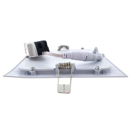 Foco de encastrar LED SQUARE LED/9W/230V 2700K