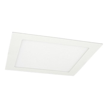 Foco de encastrar LED VEGA LED/12W/230V 2900/3900/5800K 17,5x17,5 cm branco