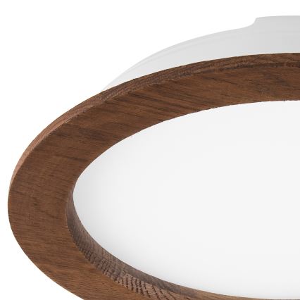 Foco de encastrar LED WOODY SPOT LED/23,5W/230V 4000K cereja ø 23,5 cm