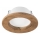 Foco de encastrar LED WOODY SPOT LED/5,5W/230V 4000K nogueira ø 10 cm
