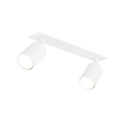 Foco de encastrar NEX 2xGU10/10W/230V branco