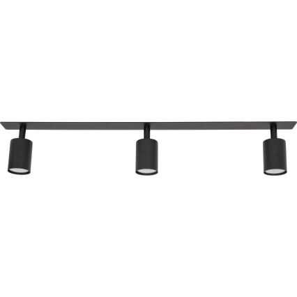 Foco de encastrar NEX 3xGU10/10W/230V preto