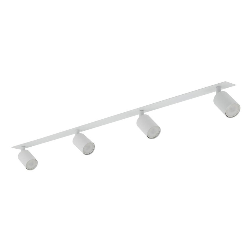 Foco de encastrar NEX 4xGU10/10W/230V branco