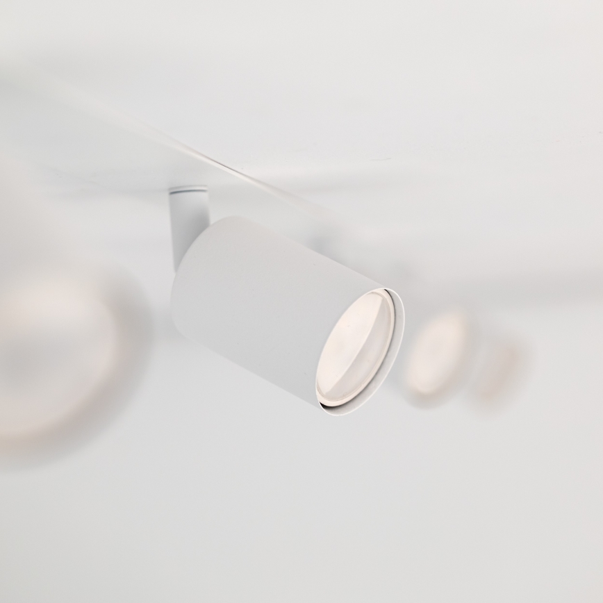 Foco de encastrar NEX 4xGU10/10W/230V branco