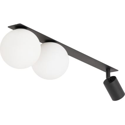 Foco de encastrar VOX 2xG9/8W/230V + 1xGU10/10W preto