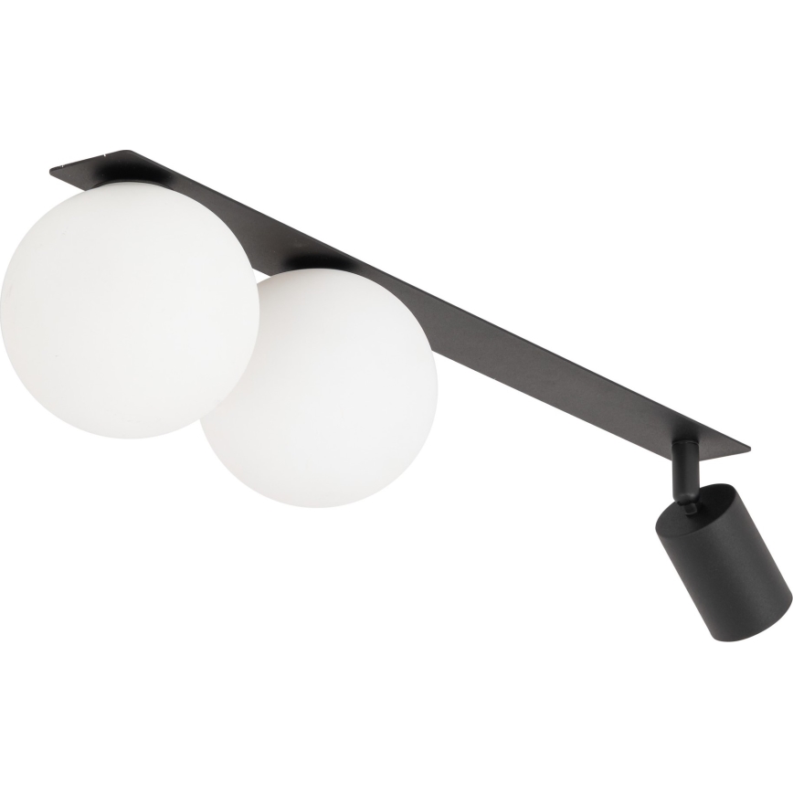 Foco de encastrar VOX 2xG9/8W/230V + 1xGU10/10W preto